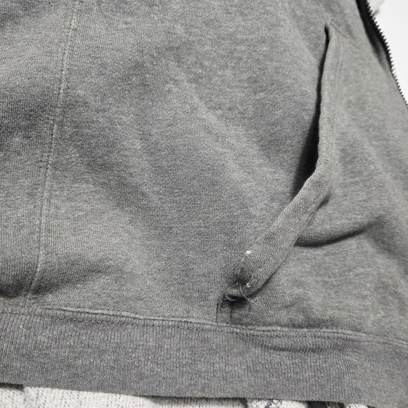 Vintage Polaris Full Zip Hoodie Men's XL Pure Polaris Loose Fit Distressed - Picture 7 of 8